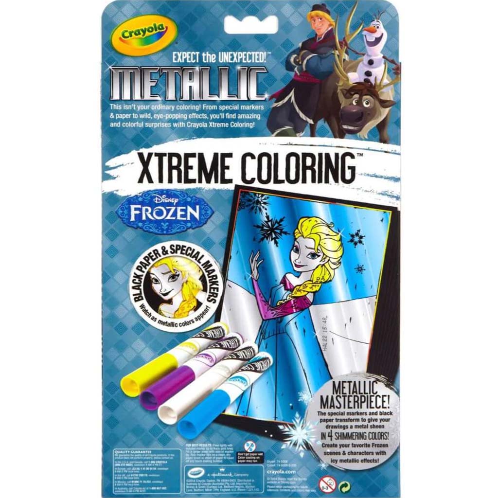 Crayola Frozen Xtreme Coloring Metallic