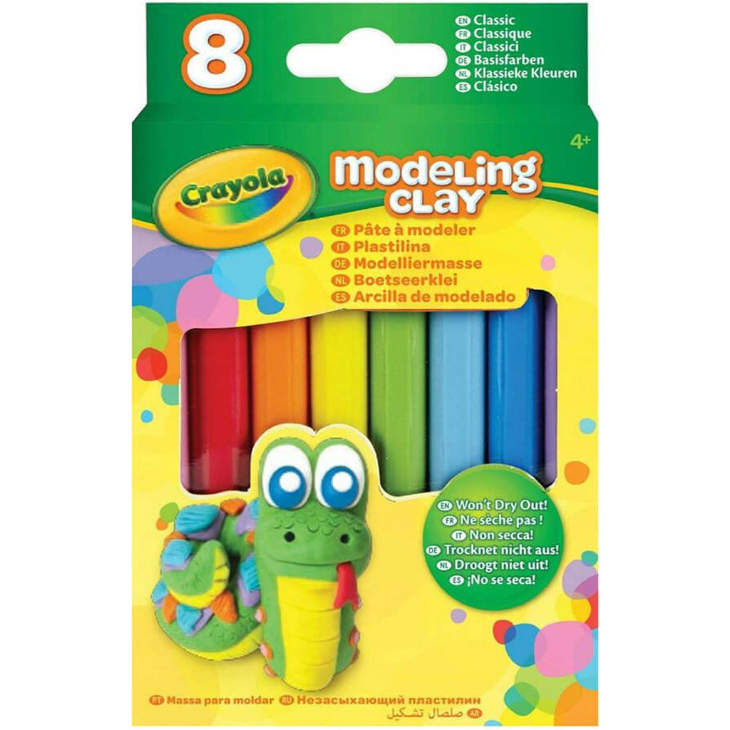 Crayola 8 Piece Modeling Clay Colors