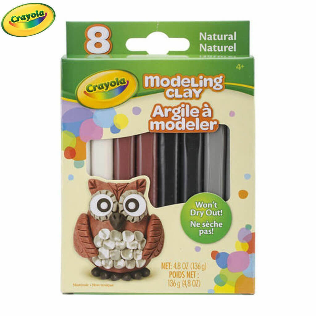 Crayola 8 Piece Modeling Clay Colors