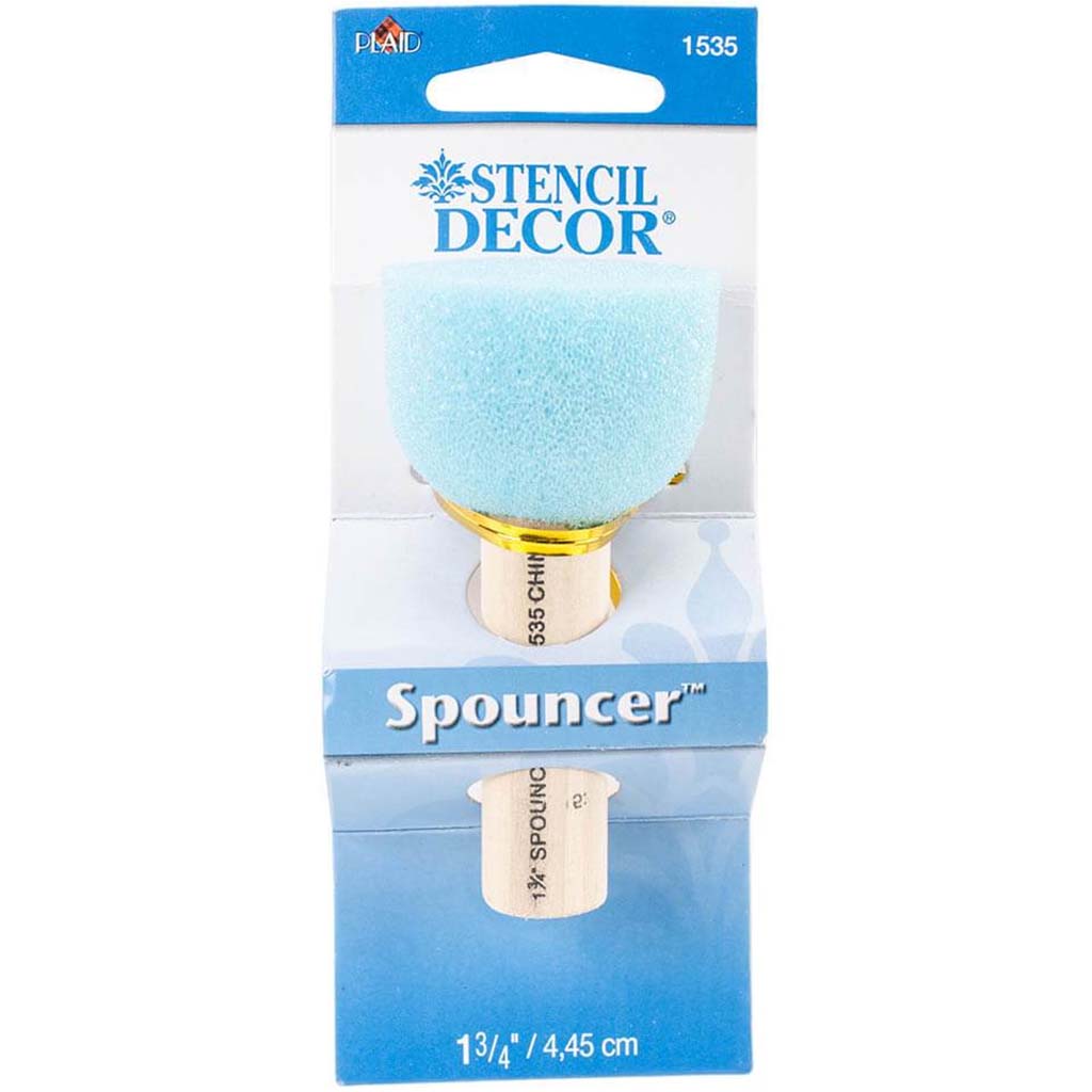 Spouncer Sponge Stencil Brush 1-3/4in