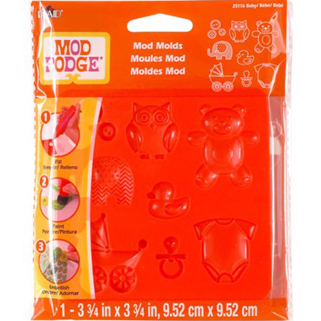 Mod Podge Mod Mold 3.75in x 3.75in Baby