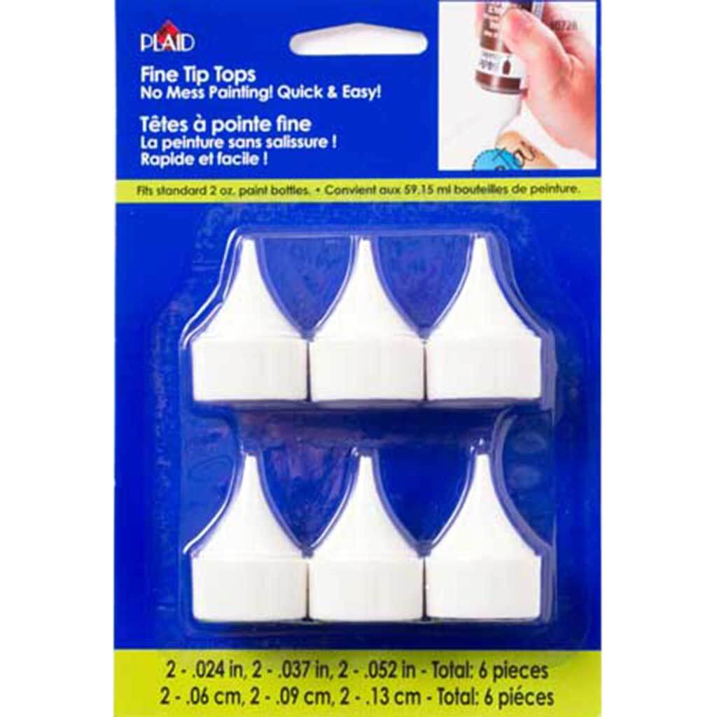 FolkArt Bottle Top Writer Tips 6/Pkg