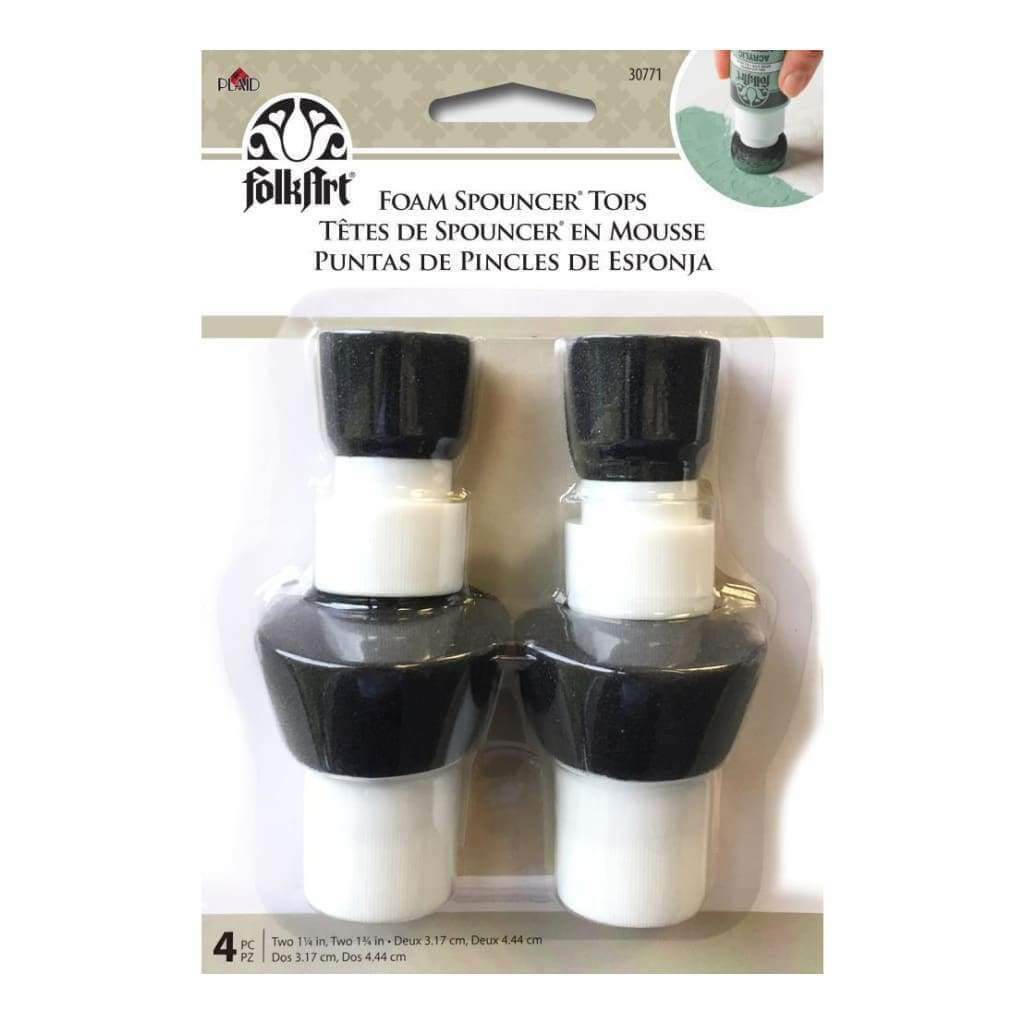 Bottle Top Foam Spouncer Set 4/Pkg