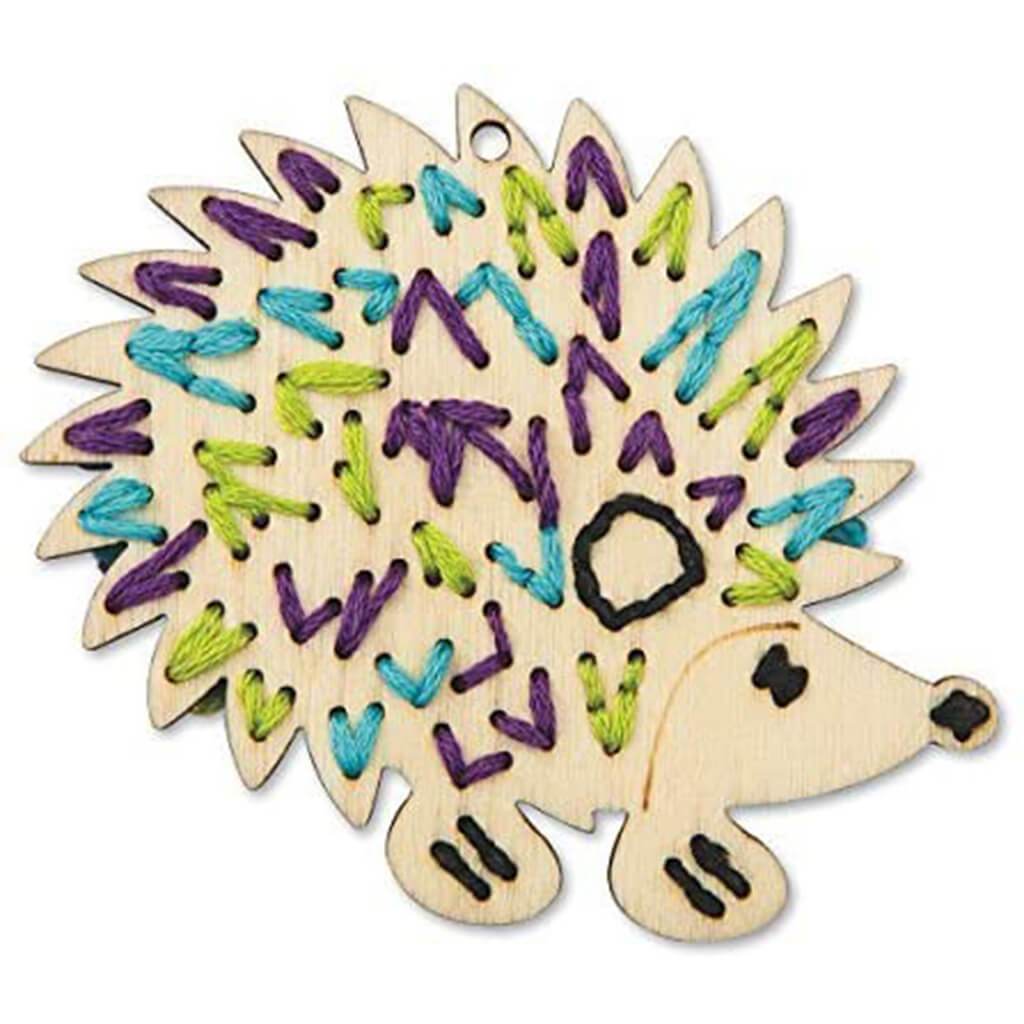 Handmade Charlotte Stitchable Hedgehog Craft Kit