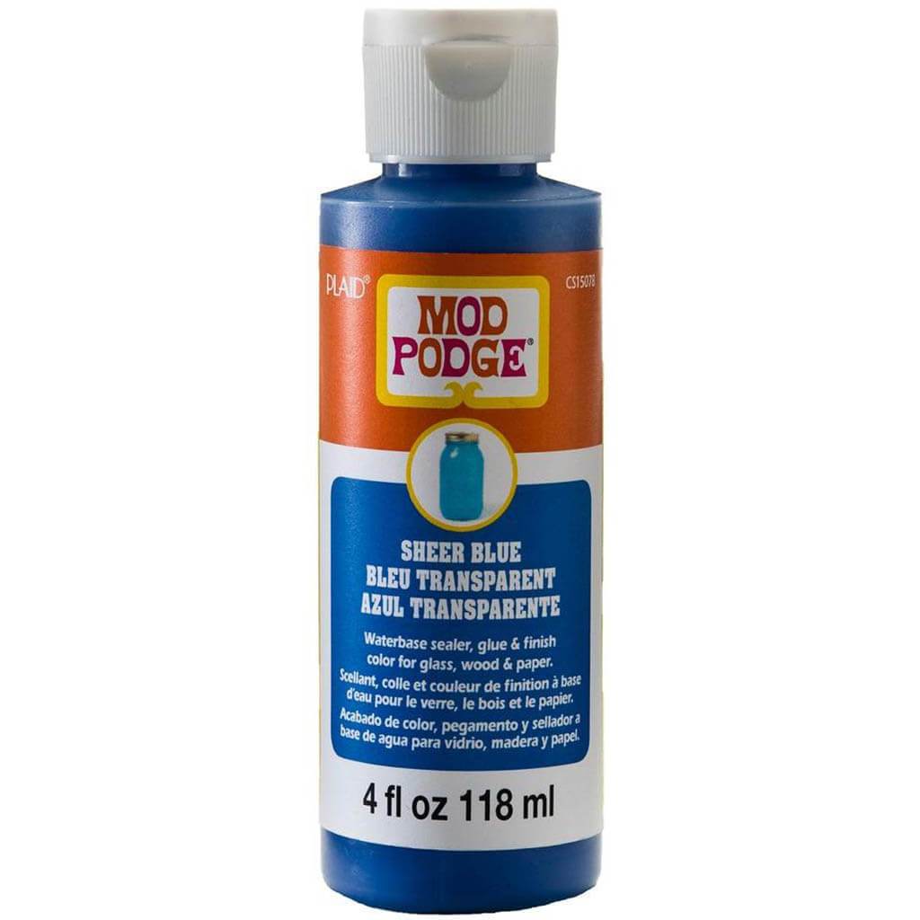 Mod Podge Sheer Color 4oz Blue