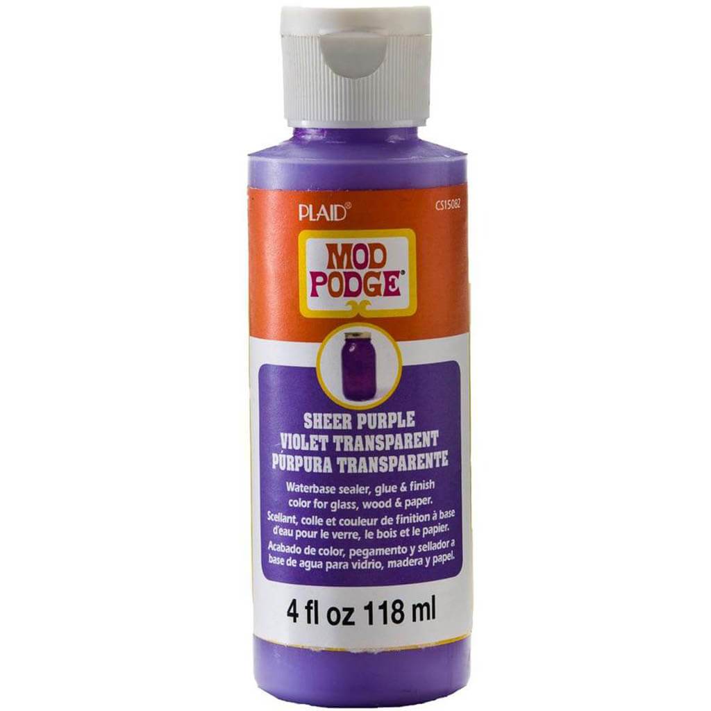 Mod Podge Sheer Color 4oz Purple