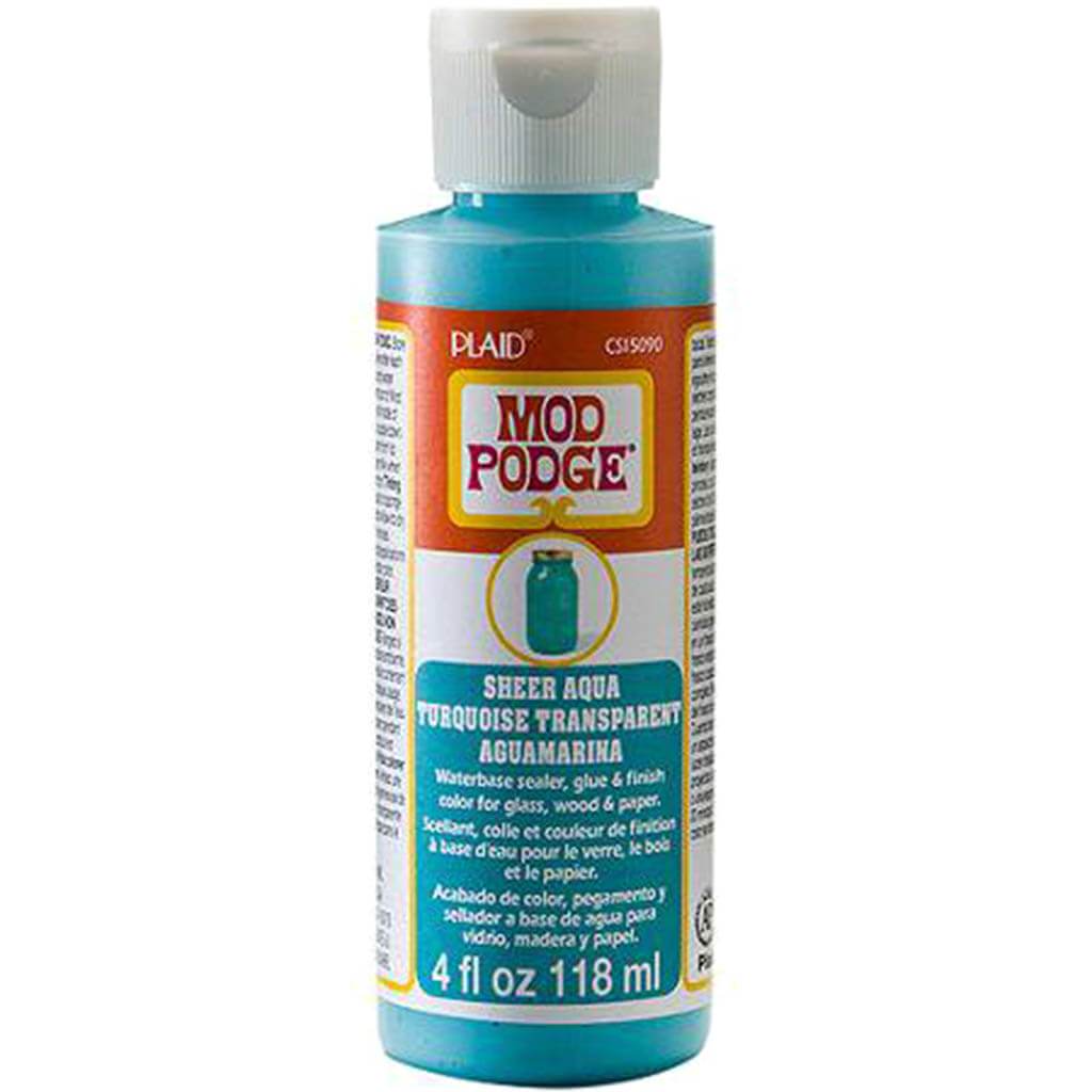 Mod Podge Sheer Color 4oz Aqua