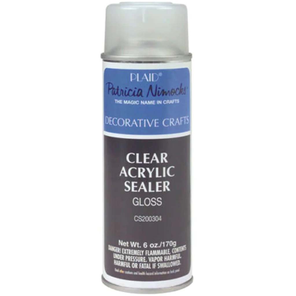 Clear Acrylic Sealer Aerosol Spray 6oz