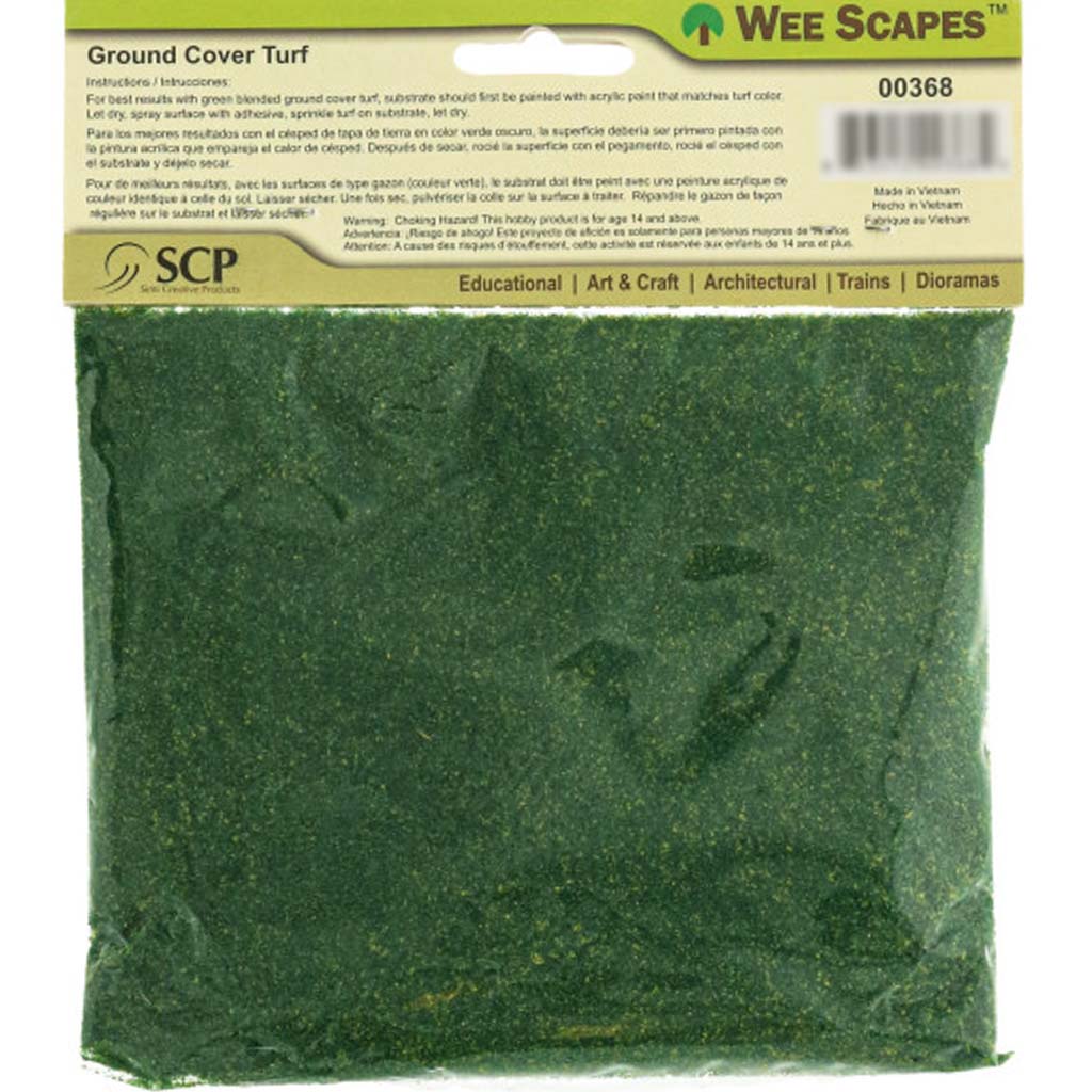 Blended Turf Green Grass Fine 20 Cu In