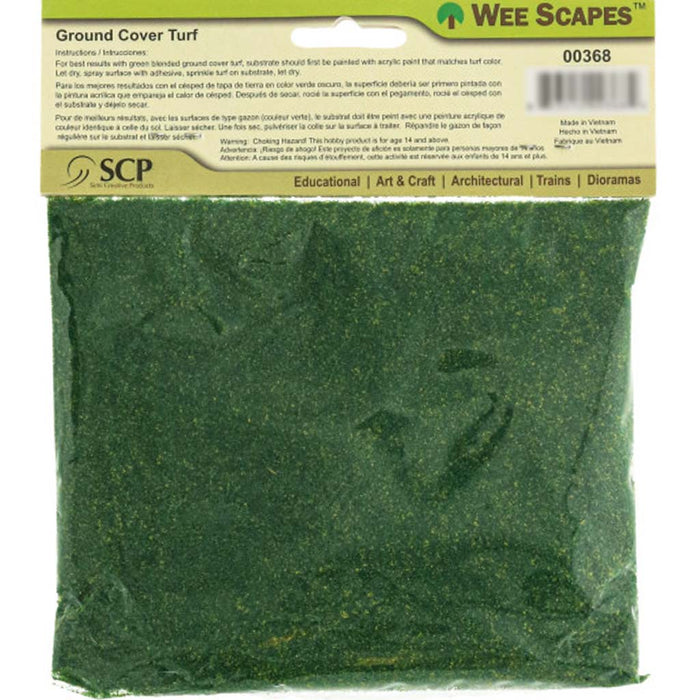 Blended Turf Green Grass Fine 20 Cu In