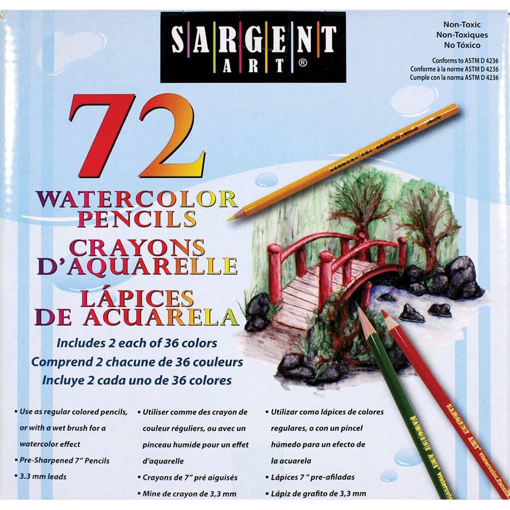 Water Color Pencils 72ct