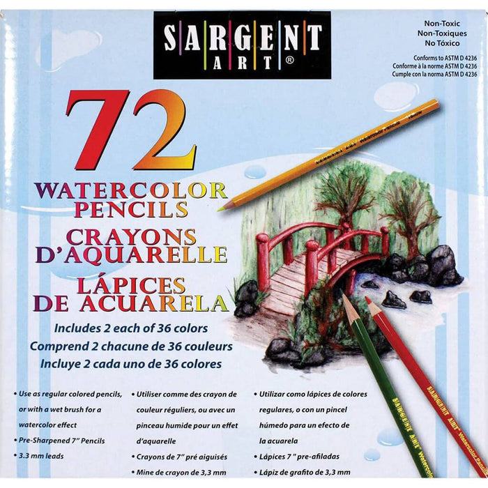 Water Color Pencils 72ct