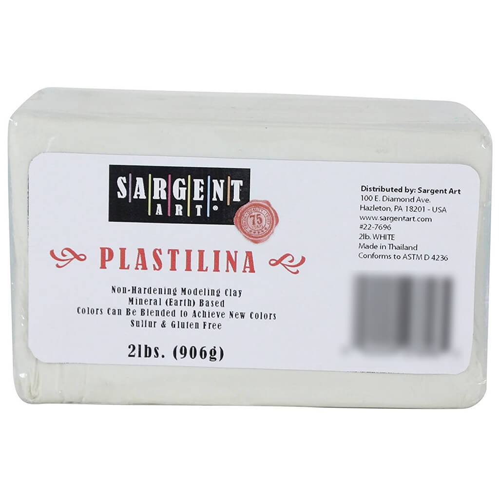 Non-Hardening Plastilina Modeling Clay Solid 2lb