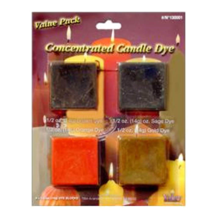 4 Value Pack Dyes 1/2 Oz Brownage,Orange&Gold 