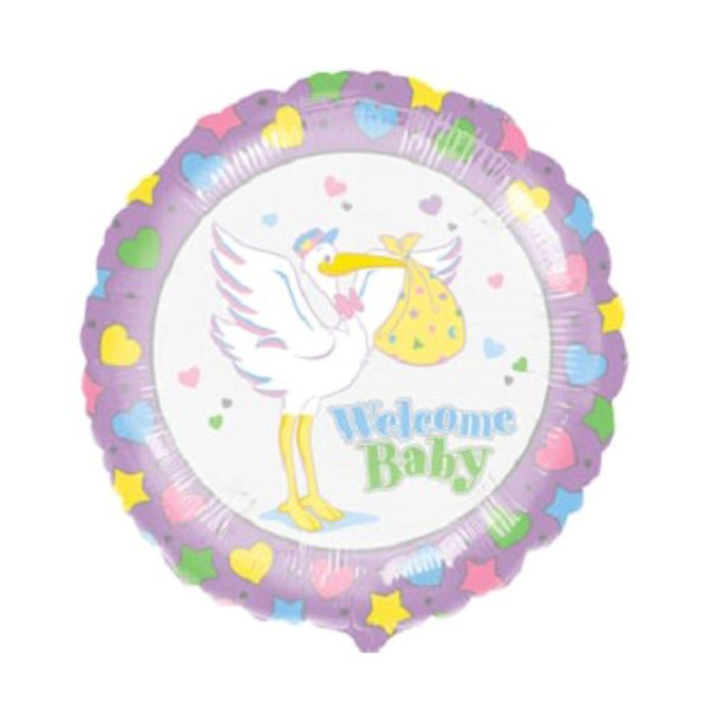 Foil Balloon Welcome Baby