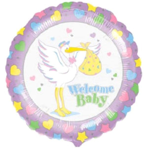Foil Balloon Welcome Baby