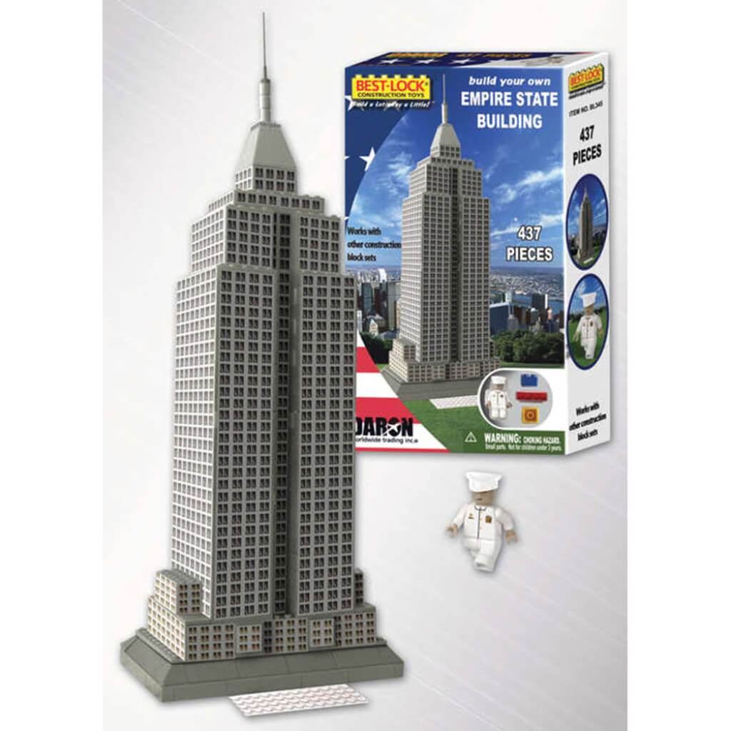 Empire State Building 437pc Construction Toy 