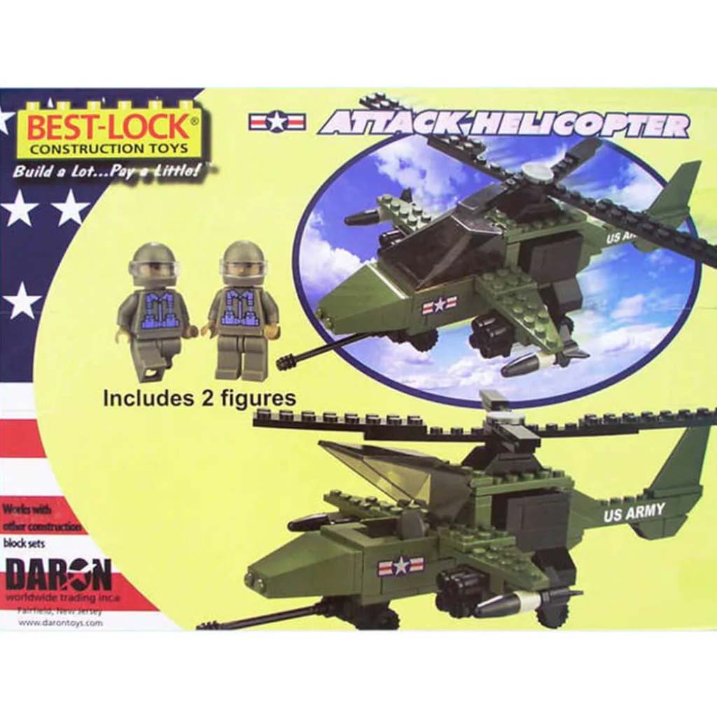 Attack Helicopter 140pcs 