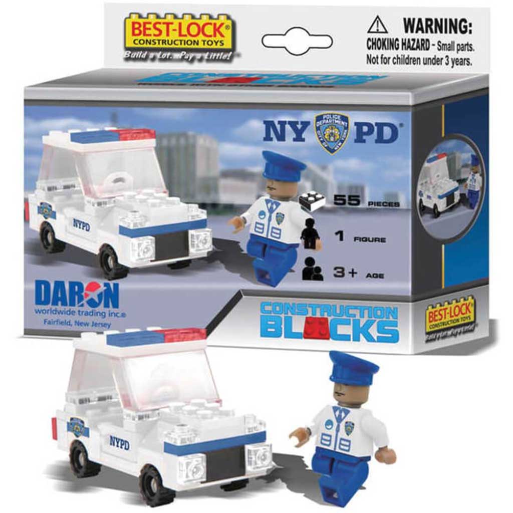 Nypd 55 Pcs Construction Set 