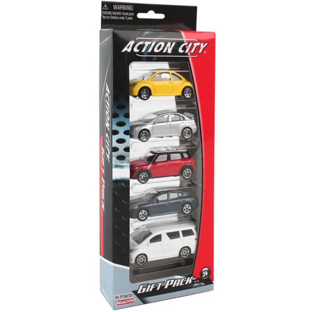 Street Car 5pcs Vehicle Gift Set 