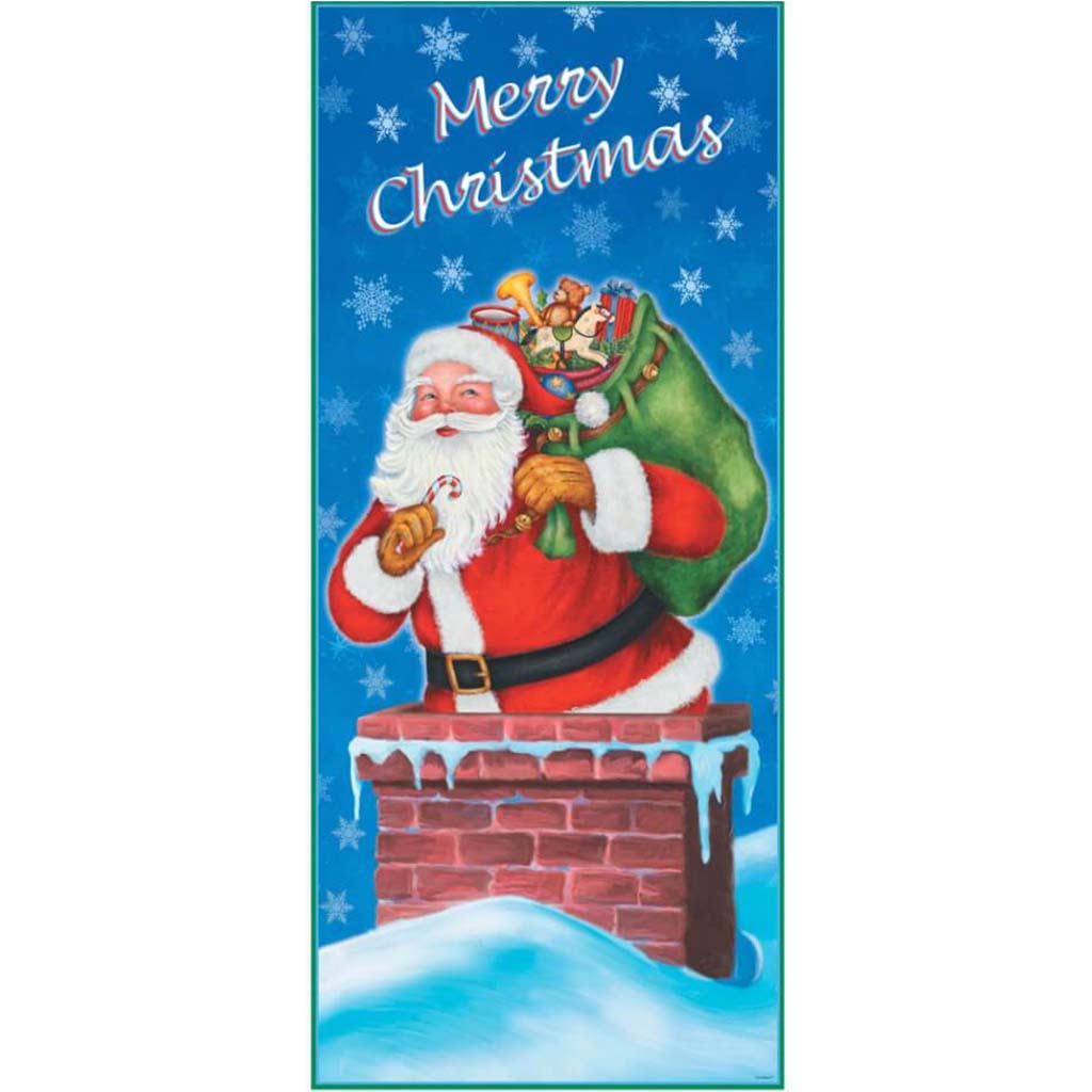 Door Poster 27in x 60in, Night Before Christmas 