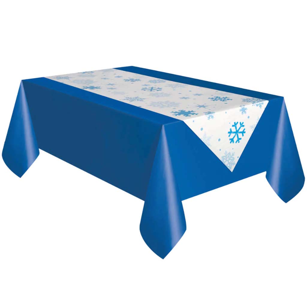 Snowflake Table Runner 88inx18in 