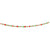 Paper Garland 9ft, Red & Green Dot 