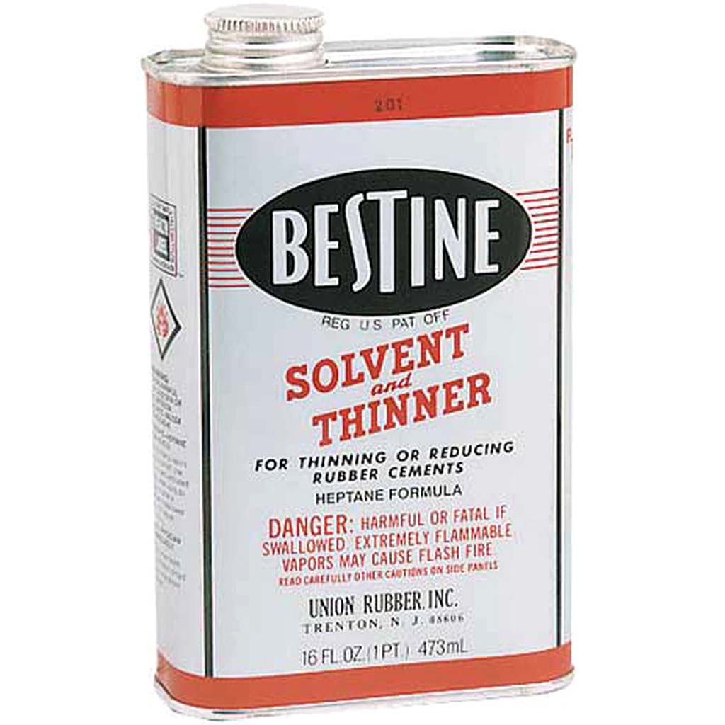 Bestine Solvent &amp; Thinner 16oz