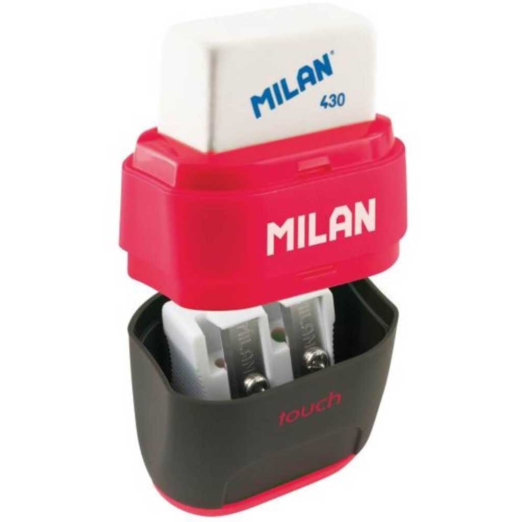 Compact Duo Sharpener Eraser 