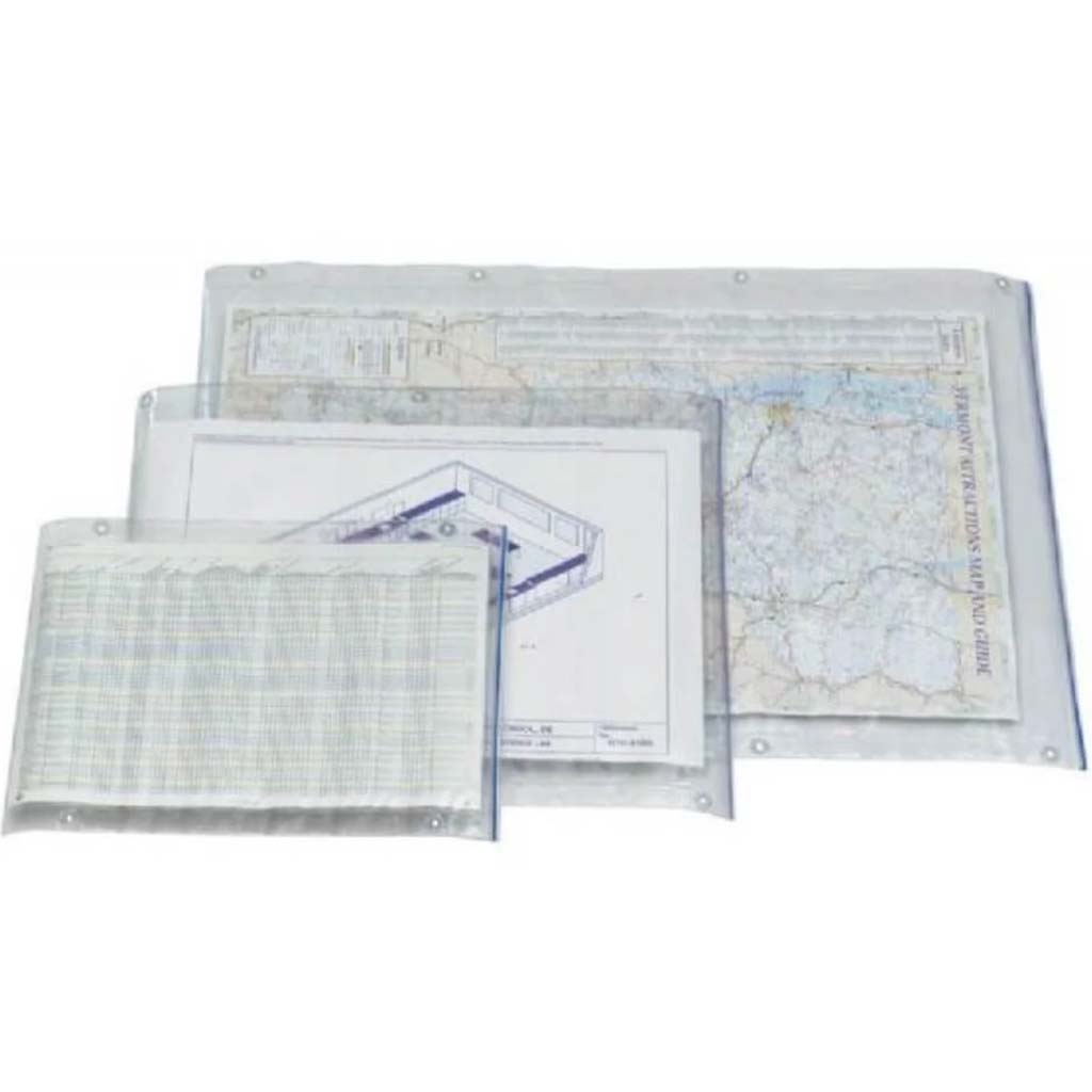 Clear Heavy Duty Vinyl Envelope 12in x 18in 