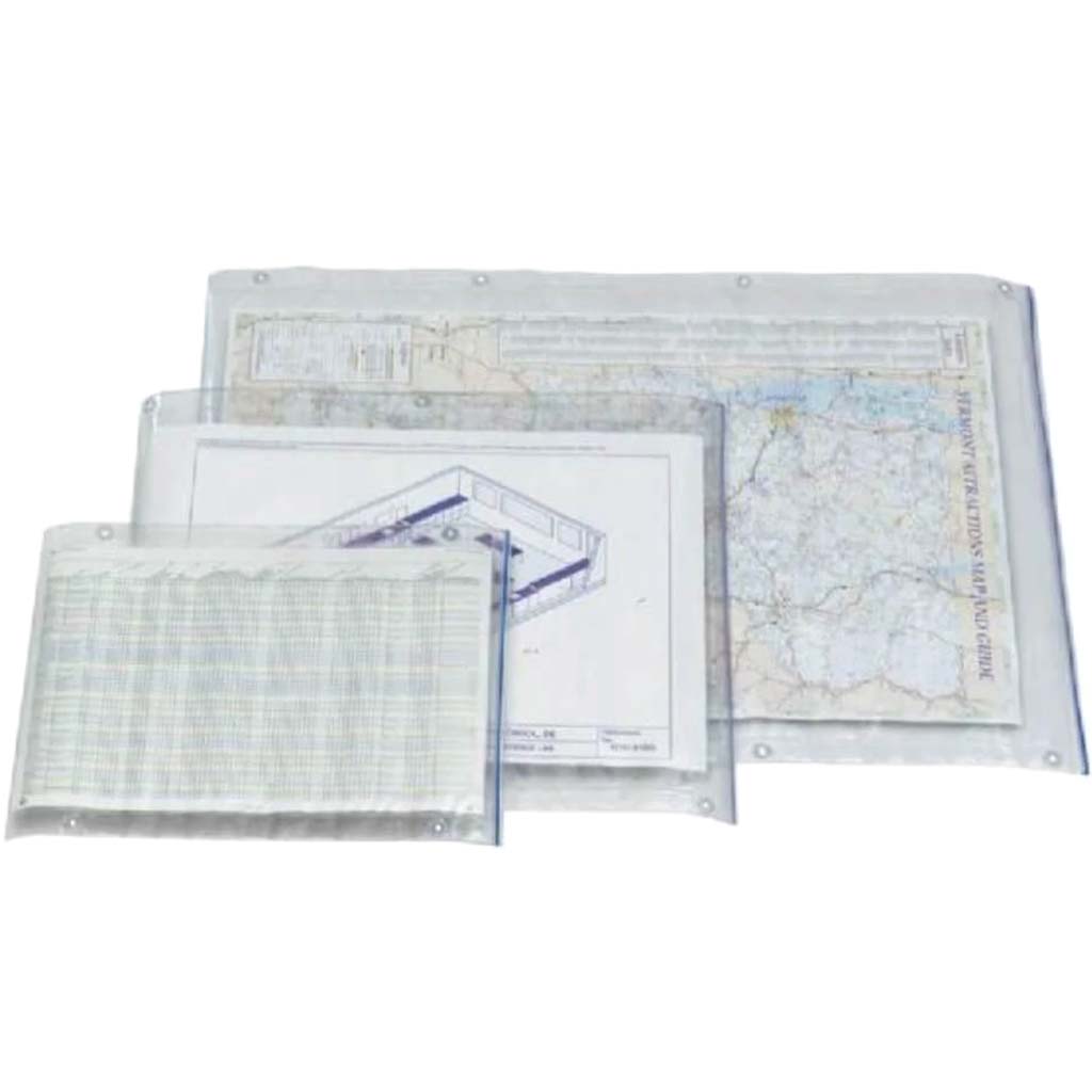 Clear Heavy Duty Vinyl Envelope 24in x 36in 