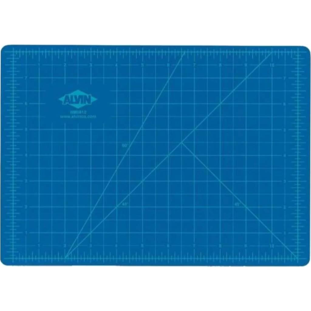 Self Healing Hobby Mat 18in x 24in Blue Gray 