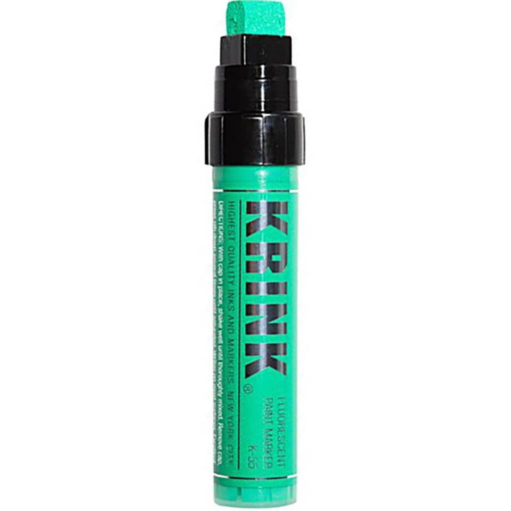 Permanent Paint Marker 15mm Block-tip 30ml Flourescent