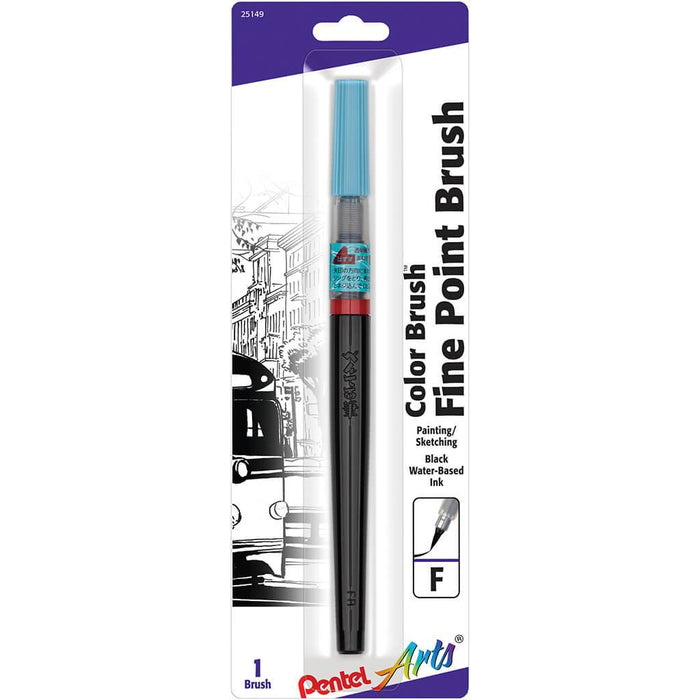 Pentel Arts Fine Point Brush Pen Black Ink