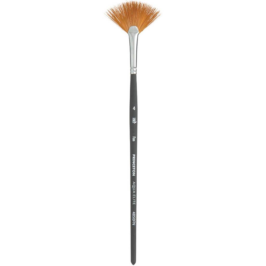 Princeton Elite Synthetic Kolinsky Sable Watercolor Brushes Fans 4