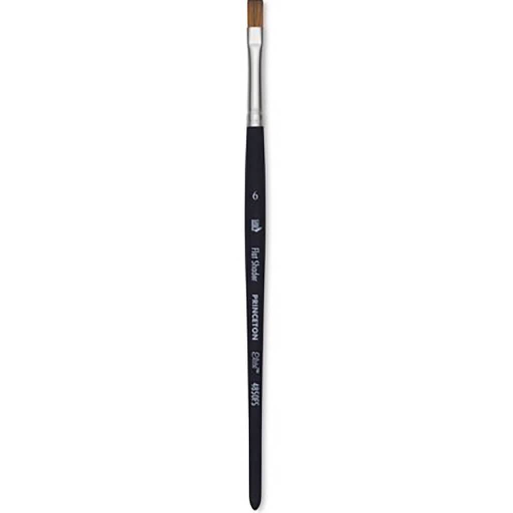 Elite Synthetic Kolinsky Sable Watercolor Brushes Flat Wash