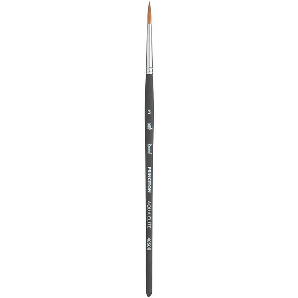 Aqua Elite Synthetic Kolinsky Sable Watercolor Brushes Rounds