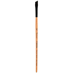 Princeton Catalyst Polytip Short Handle Bristle Brushes Angle Shaders