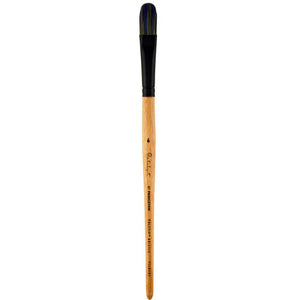 Princeton Catalyst Polytip Short Handle Bristle Brushes Filbert