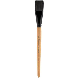 Princeton Catalyst Polytip Short Handle Bristle Brushes Flat Shader