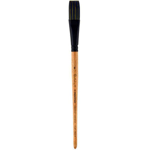 Princeton Catalyst Polytip Short Handle Bristle Brushes Flat Shader