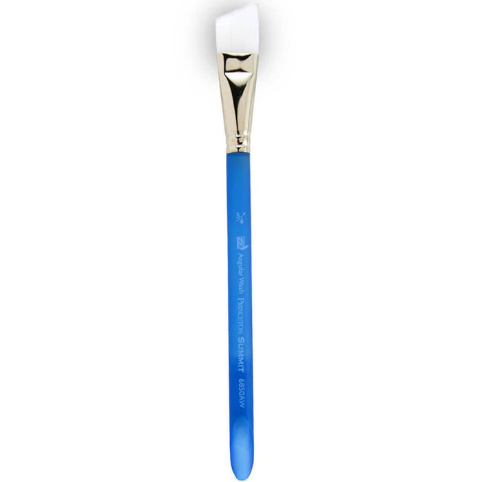 Princeton Summit Ultimate White Synthetic Watercolor and Acrylic BrushesAngle Wash