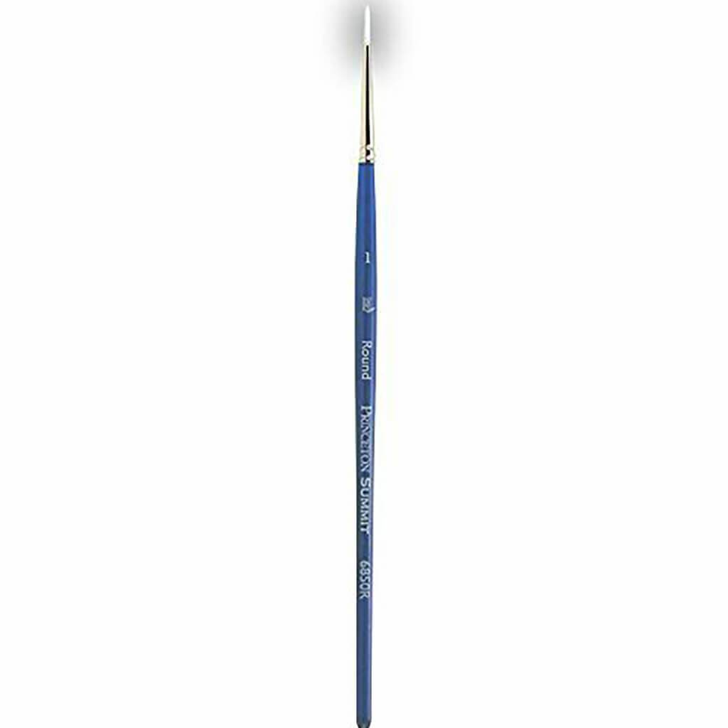 Princeton Summit Ultimate White Synthetic Watercolor and Acrylic Brushes, Rounds