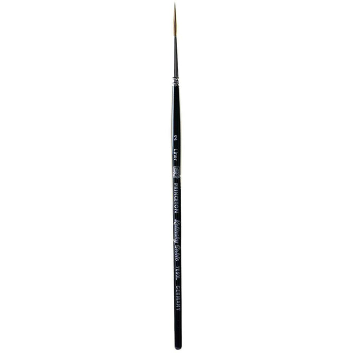 Princeton Kolinsky Red Sable Short Handle Brushes Liner