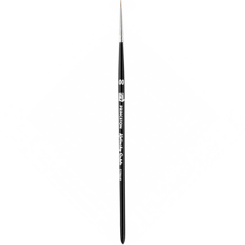 Princeton Kolinsky Red Sable Short Handle Brushes Round