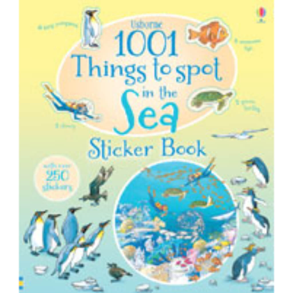 1001 THINGS TO SPOT IN THE  SEA STICKER  BOOK(P)