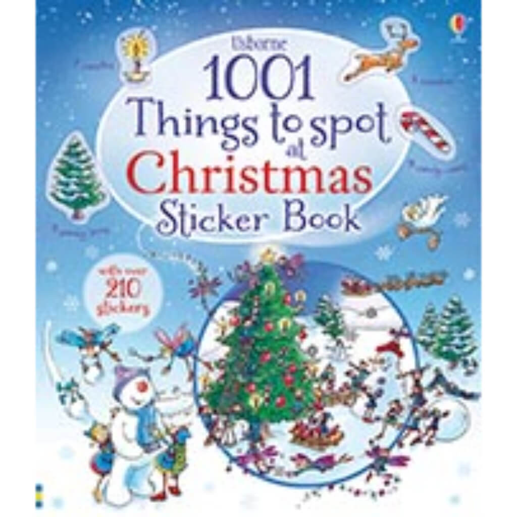 1001 Things To Spot at Christmas Sticker Book