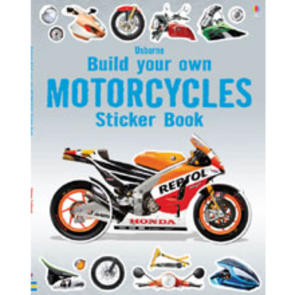 Build Your Own Motorcycle Sticker Book