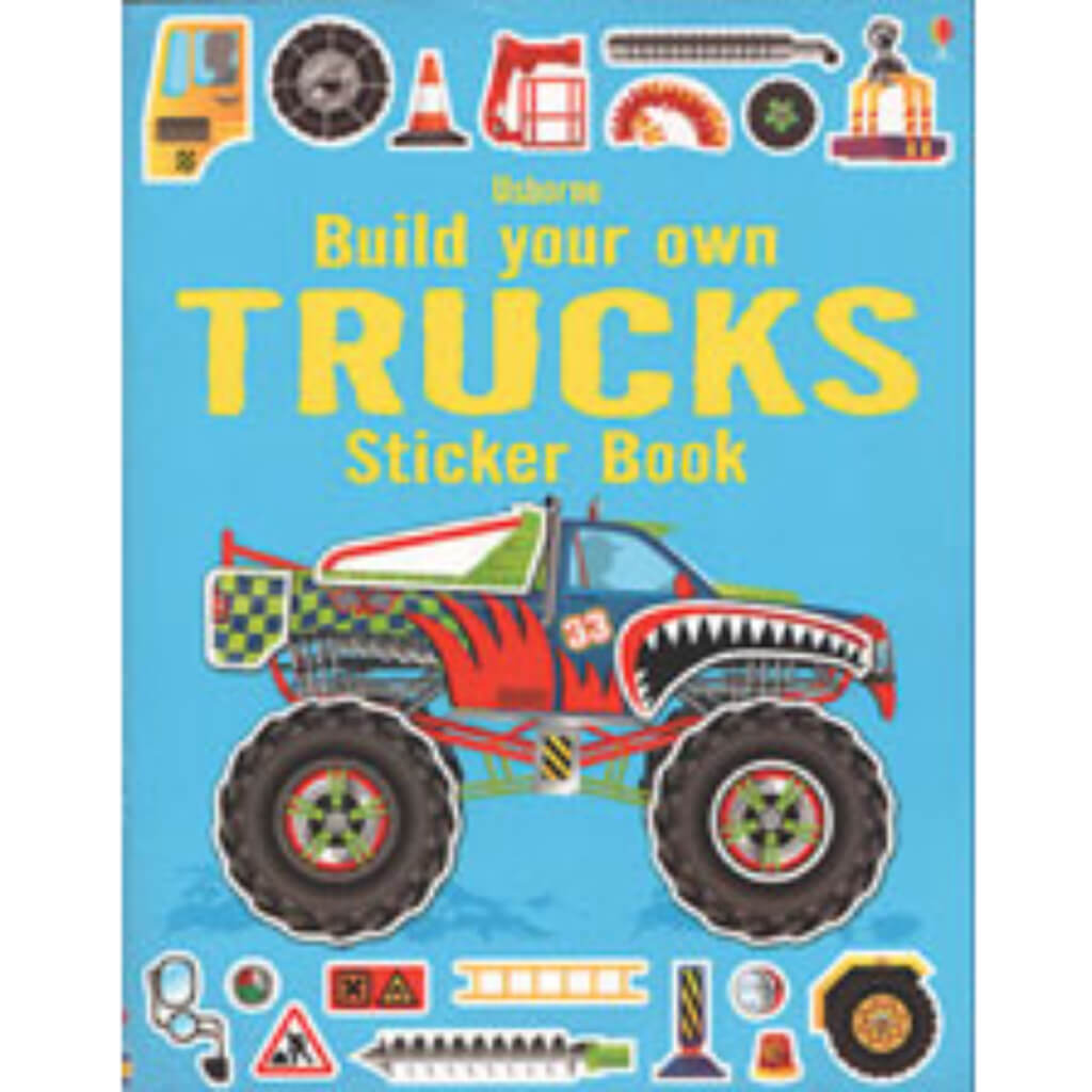 BUILD OWN TRUCKS STICKER Book(P)