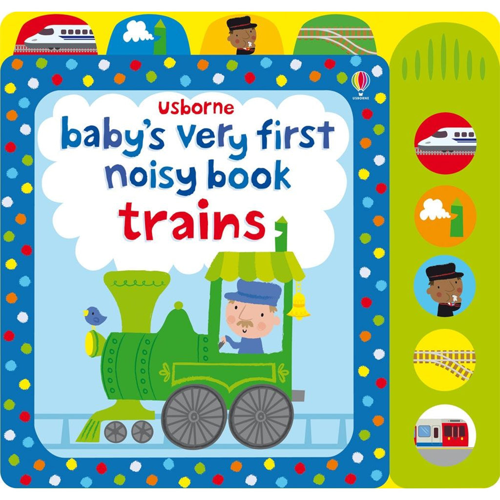 Baby&#39;s First Noisy Book Trains